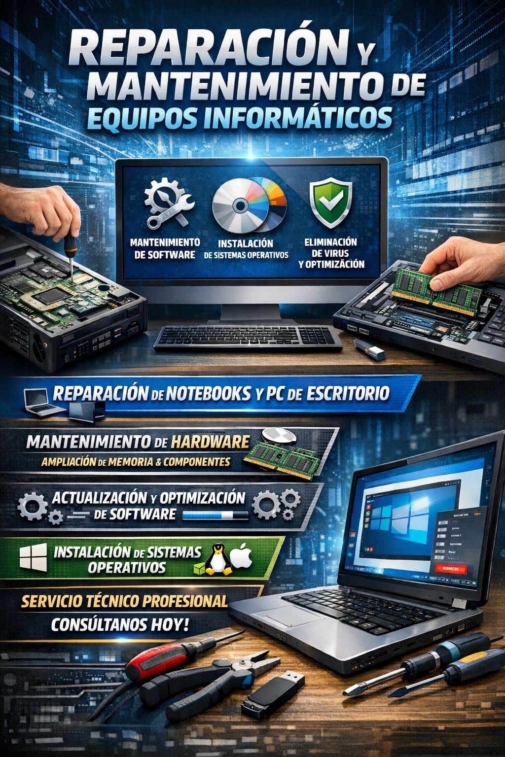 Mantenimiento de Computadoras